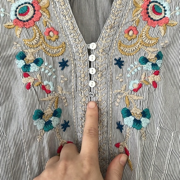 Johnny Was Button Down - S - Picture 3 of 6